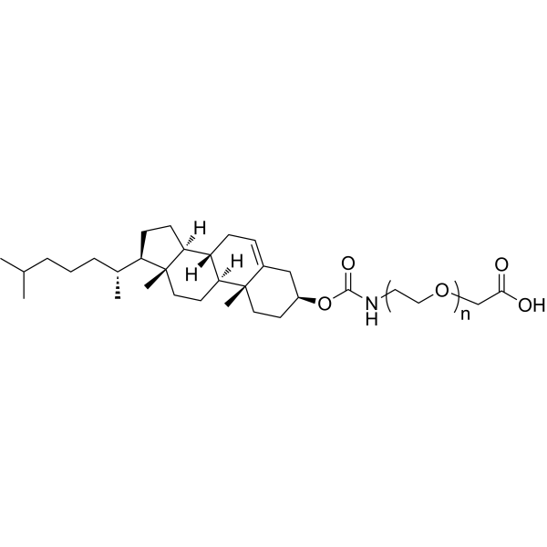 Cholesterol-PEG-acid (MW 5000)
